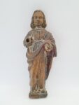 Wooden religious sculpture, Salvator Mundi – Saviour of the World, 18th century