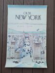 Plakat vintage, proj. Saula Steinberga, lata 80