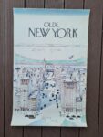 Plakat vintage, proj. Saula Steinberga, lata 80
