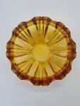 Duża misa ze szkła prasowanego, lata 60