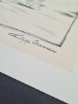 Polar bear, lithograph, Fridtjof Nansen, Norway, 1974