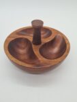 Walnut Wood Spice Rack, RO-EL, Italy, 1970s
