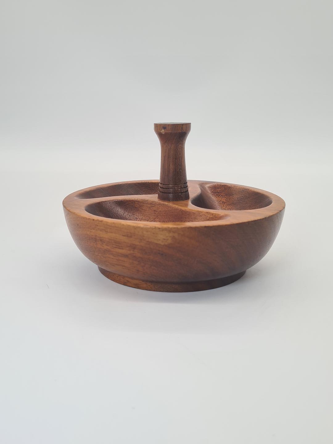 Walnut Wood Spice Rack, RO-EL, Italy, 1970s