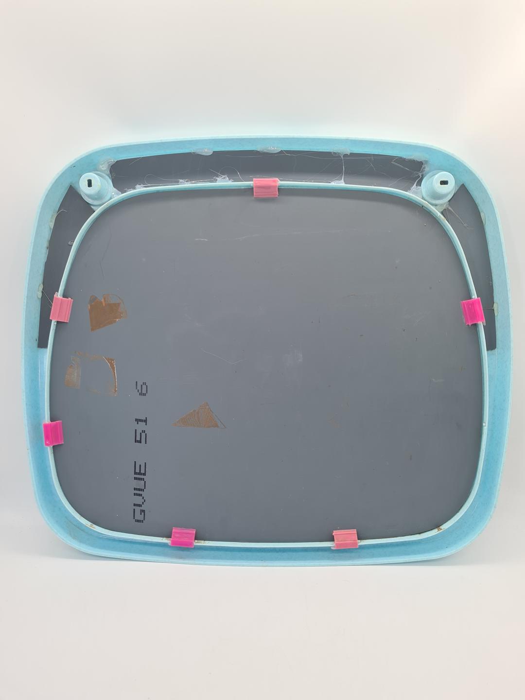 Vintage mirror in a plastic frame, 1980s