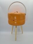 Vintage sewing basket, 1970s