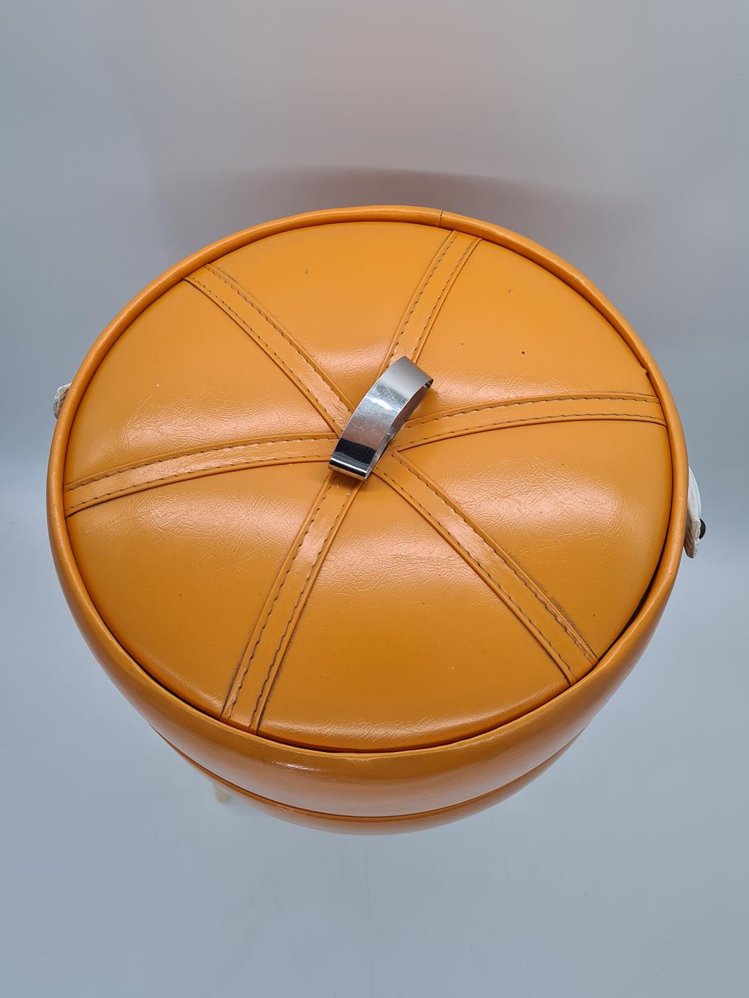 Vintage sewing basket, 1970s