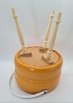 Vintage sewing basket, 1970s
