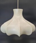 Cocoon Flower Lamp, Friedel Wauer, Goldkant Leuchten, Germany, 1960s