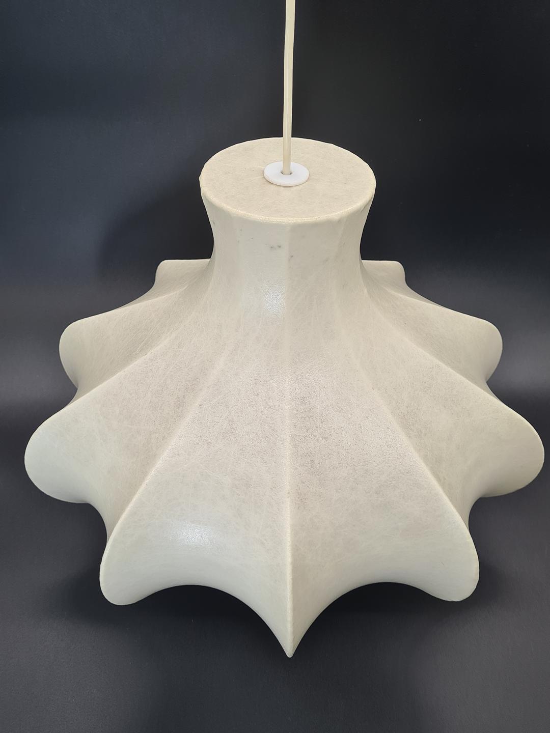 Cocoon Flower Lamp, Friedel Wauer, Goldkant Leuchten, Germany, 1960s
