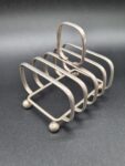 Silver-plated toast rack, England, 1960s