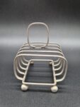 Silver-plated toast rack, England, 1960s