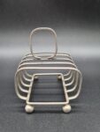Silver-plated toast rack, England, 1960s