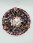 Large decorative ceramic plate, Jasba Keramik, Germany, 1960s