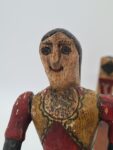 Folk toy with a dancing couple, polychrome, Europe, 1900