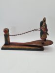 Folk toy with a dancing couple, polychrome, Europe, 1900