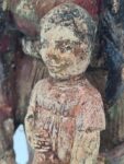 Folk sculpture depicting the Virgin Mary with the Christ Child, Poland, 20th century