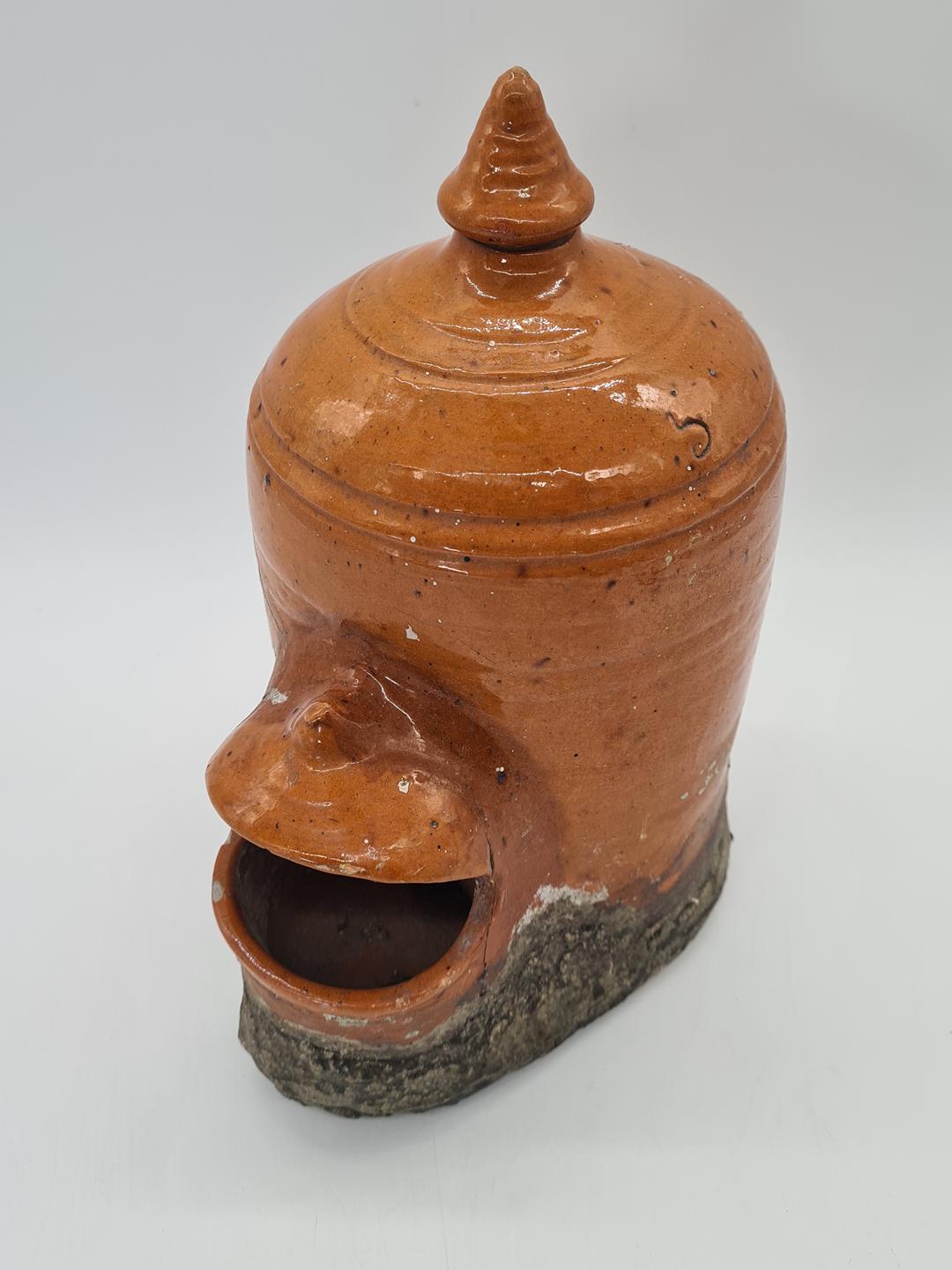 Ceramic Bird Feeder, Central Europe, 1900s