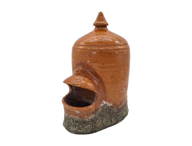 Ceramic Bird Feeder, Central Europe, 1900s