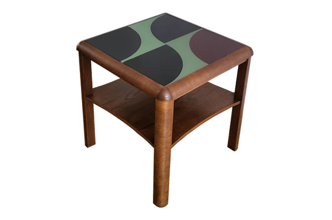 Art Deco Oak Coffee Table, Germany, 1930s