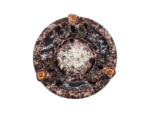 Large decorative ceramic plate, Jasba Keramik, Germany, 1960s