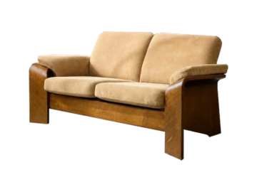 Dwuosobowa sofa vintage, Stressless, Pegasus Low Back Loveseat, Ekornes, Norwegia
