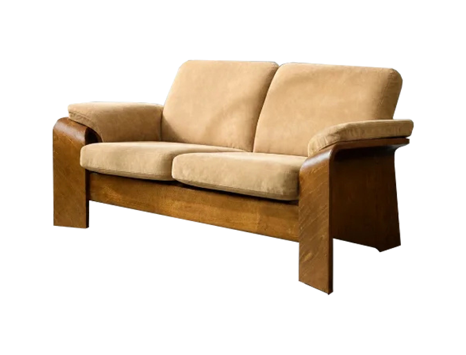 Vintage two-seater sofa, Stressless, Pegasus Low Back Loveseat, Ekornes, Norway