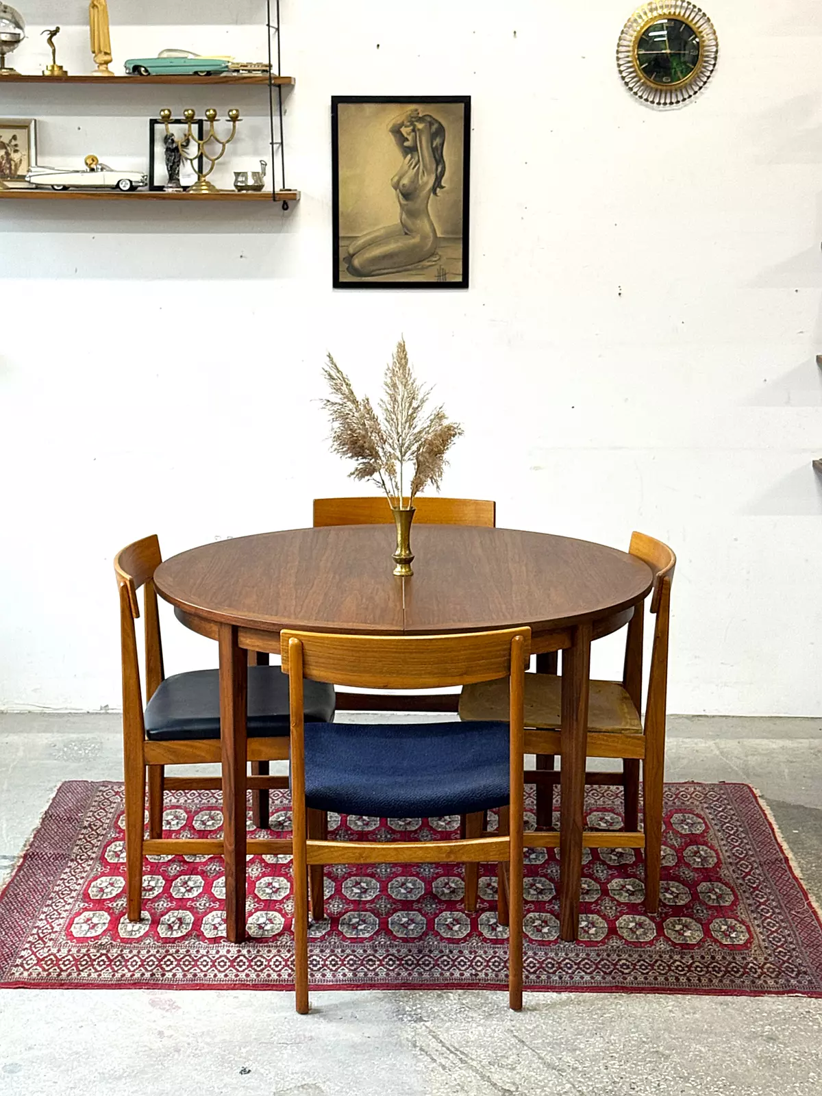 Vintage teak chairs, Ulferts, Sweden, 1960s