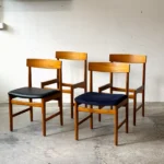 Vintage teak chairs, Ulferts, Sweden, 1960s