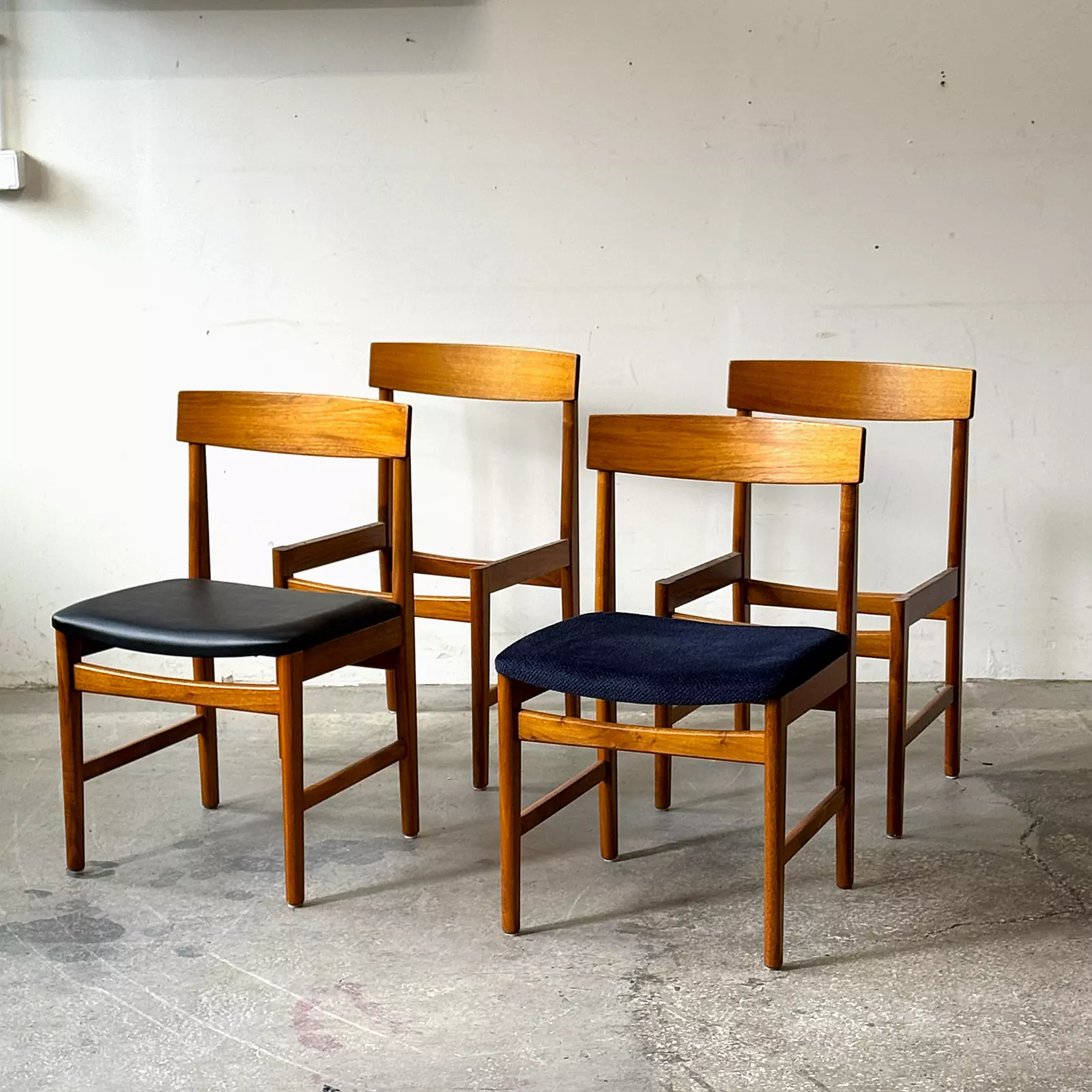 Vintage teak chairs, Ulferts, Sweden, 1960s