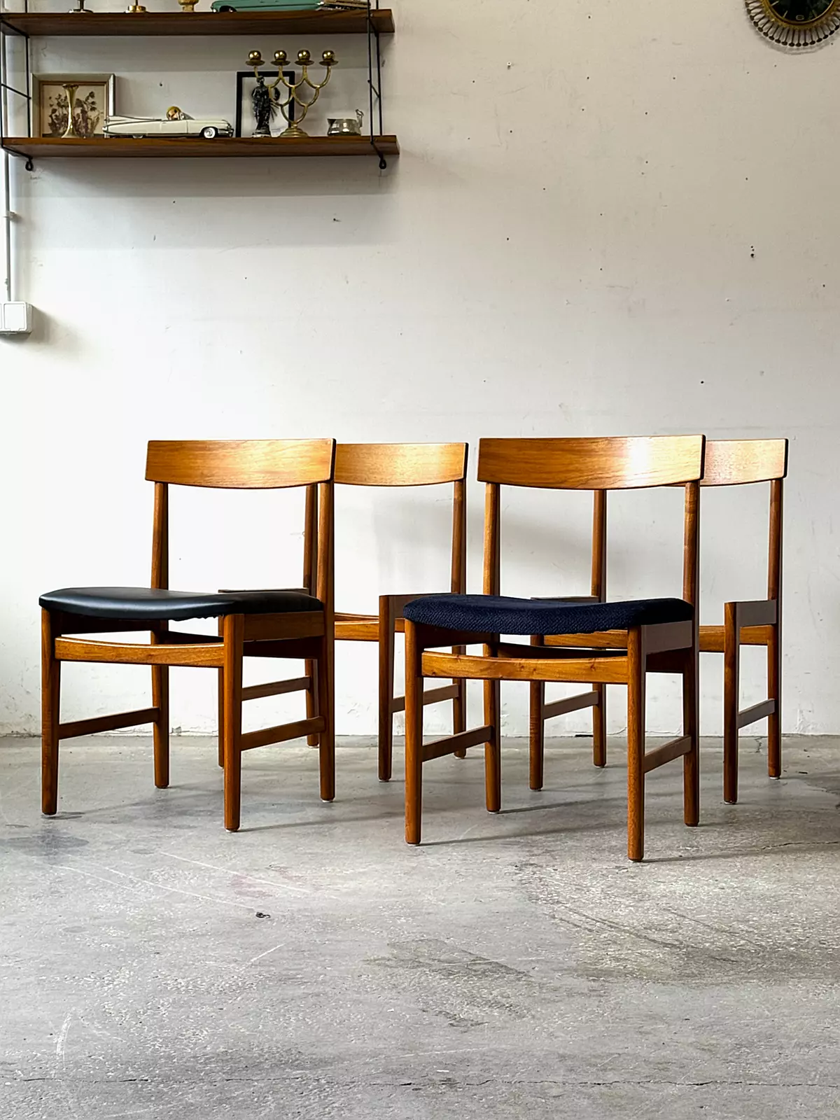 Vintage teak chairs, Ulferts, Sweden, 1960s