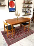 Scandinavian extendable table, Denmark, 60s/70s
