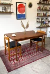 Vintage extendable table, Denmark, 1960s/70s