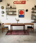 Vintage extendable table, Denmark, 1960s/70s