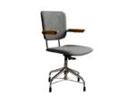 Industrial office chair, Verkstads AB Lindqvist Motala, Sweden, 1960s