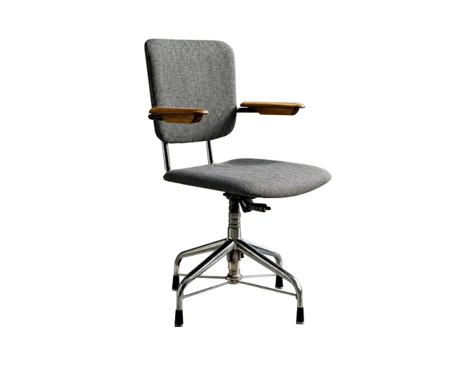 Industrial office chair, Verkstads AB Lindqvist Motala, Sweden, 1960s