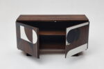 Vintage veneered sideboard, Poland, 1950s