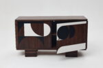 Vintage veneered sideboard, Poland, 1950s