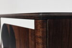 Vintage veneered sideboard, Poland, 1950s