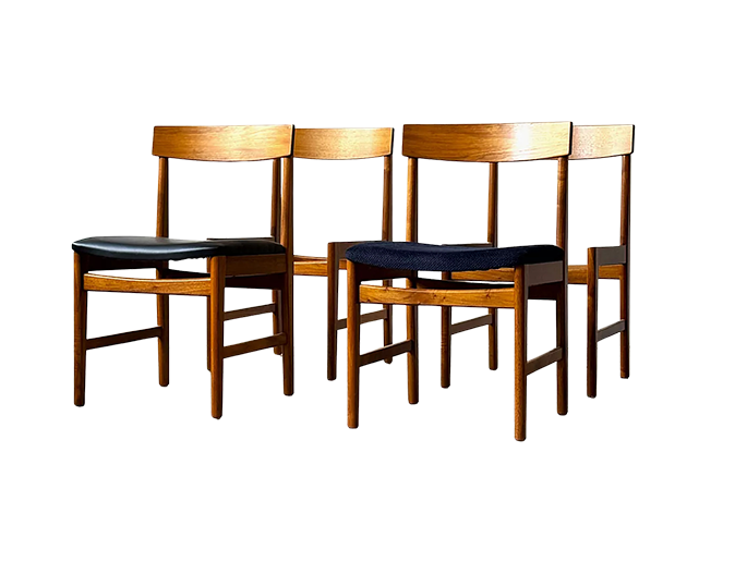 Vintage teak chairs, Ulferts, Sweden, 1960s