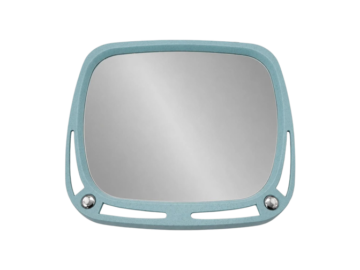 Lustro vintage w plastikowej ramie, lata 80