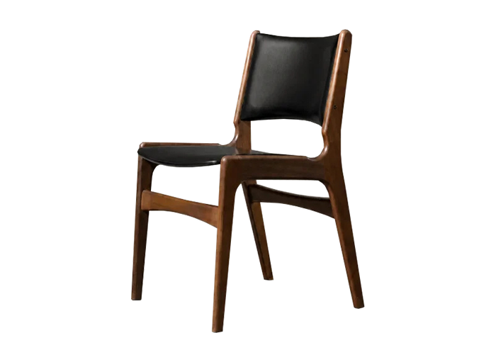 Modernist teak chair Model 89, designed by Erik Buch, Anderstrup Møbelfabrik, Denmark, 1950s