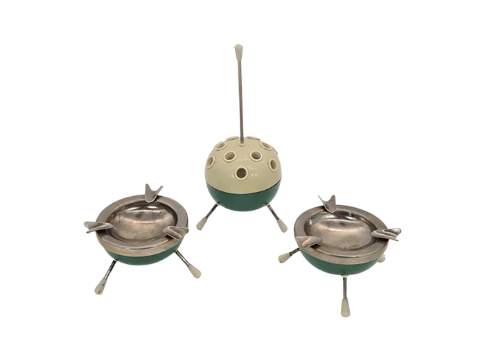Modernist smoking set, 1950s