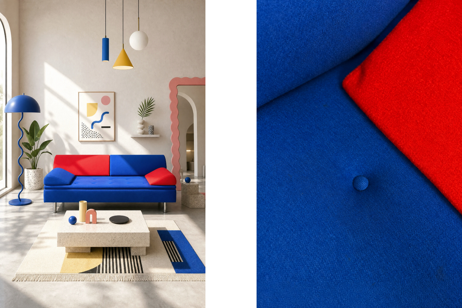 Sofa model Diva Daybed, proj. Gubi Olsen dla GUBI, Dania, 1984