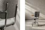 Industrial office chair, Verkstads AB Lindqvist Motala, Sweden, 1960s