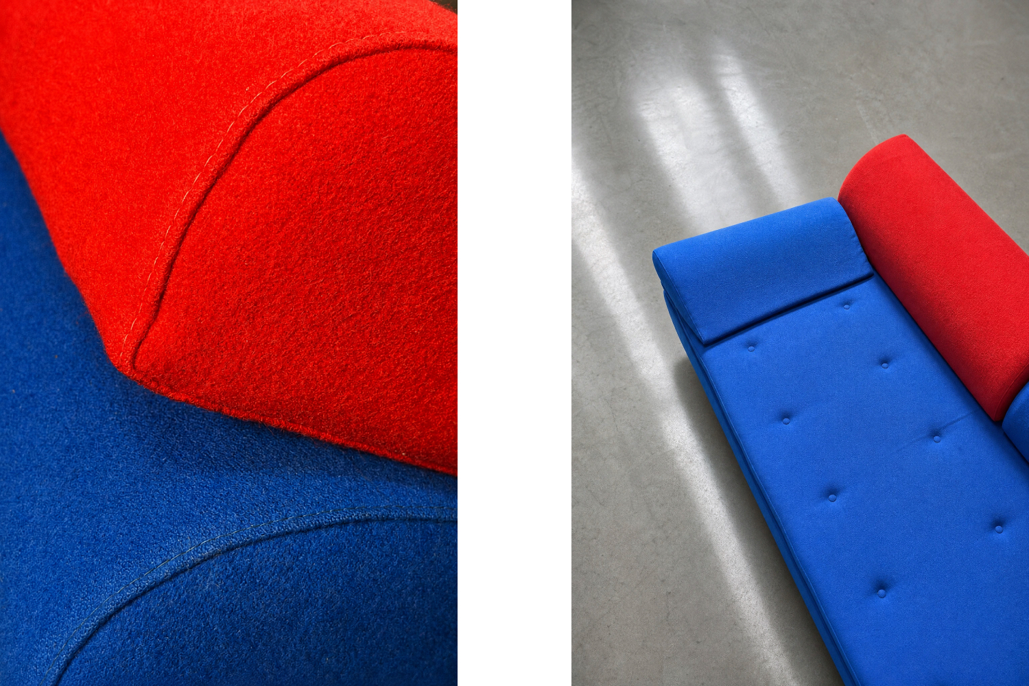 Sofa model Diva Daybed, proj. Gubi Olsen dla GUBI, Dania, 1984