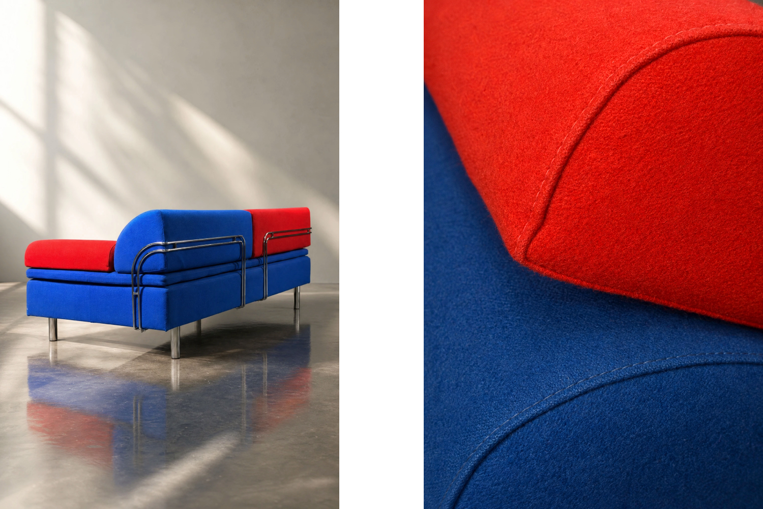 Sofa model Diva Daybed, proj. Gubi Olsen dla GUBI, Dania, 1984