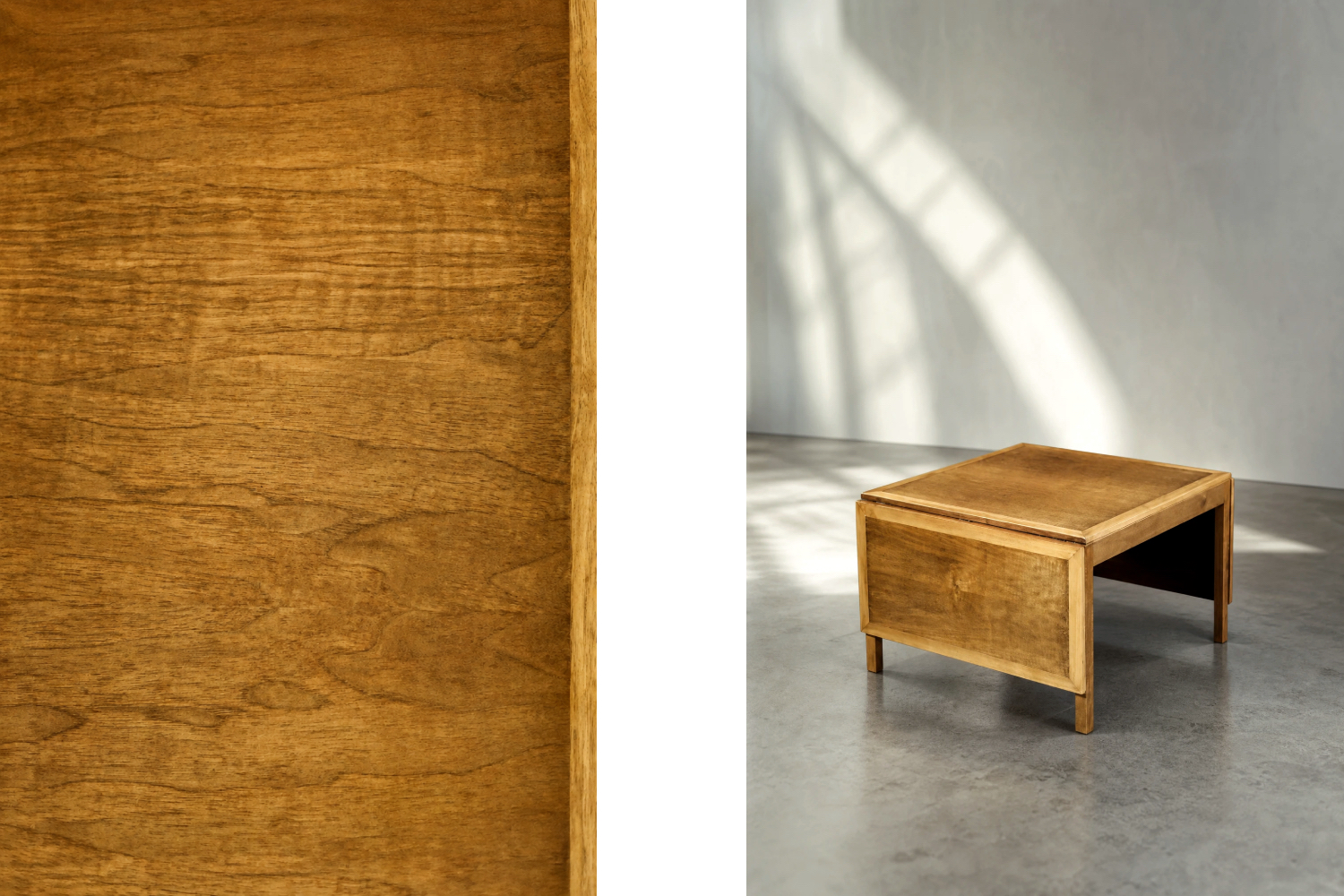 Extendable coffee table, model 5362, designed by Børge Mogensen, Fredericia, Denmark, 1960s
