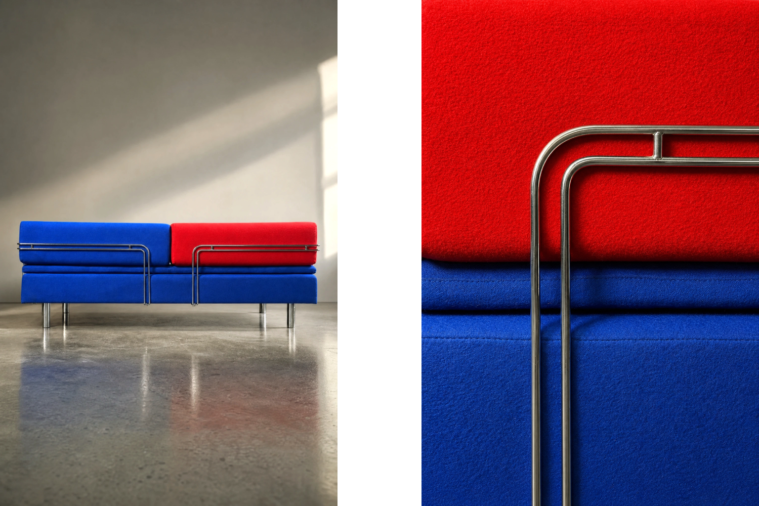 Sofa model Diva Daybed, proj. Gubi Olsen dla GUBI, Dania, 1984