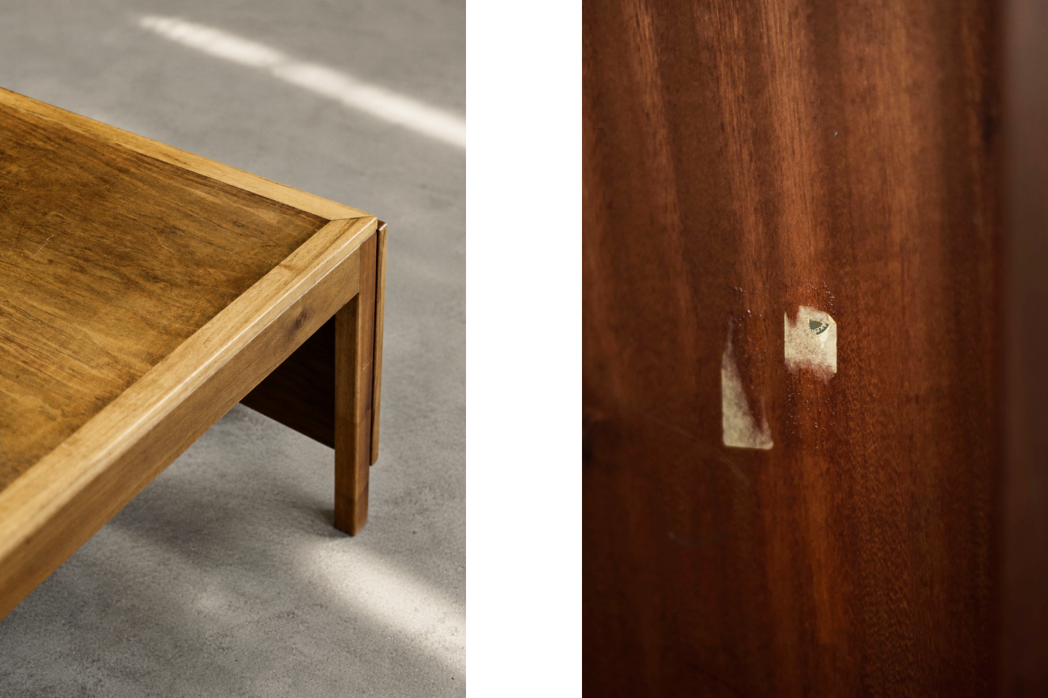 Extendable coffee table, model 5362, designed by Børge Mogensen, Fredericia, Denmark, 1960s