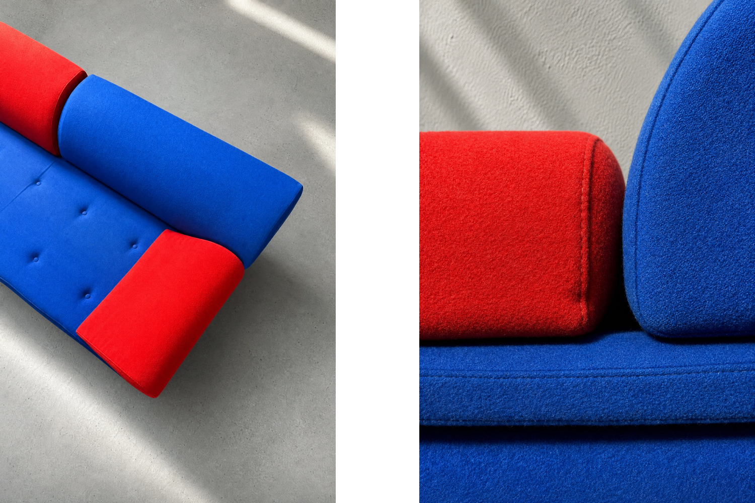 Sofa model Diva Daybed, proj. Gubi Olsen dla GUBI, Dania, 1984